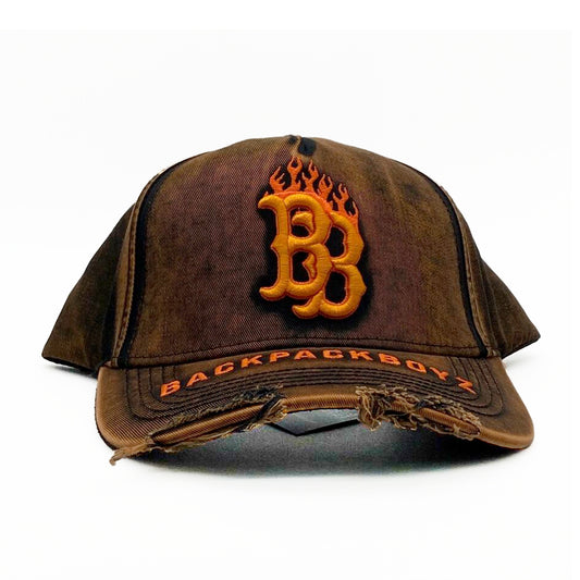 GORRA GALLO FINO X BACKPACKBOYZ FLAMES