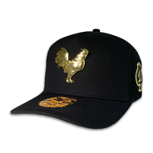 GORRA 1IRON TRENDY ROOSTER METAL GOLD