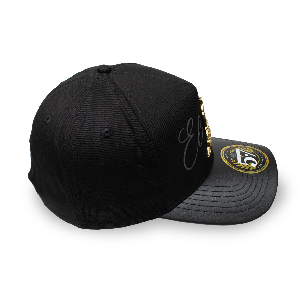 GORRA CINCOPUNTO7 EL ALACRAN BLACK CURVA