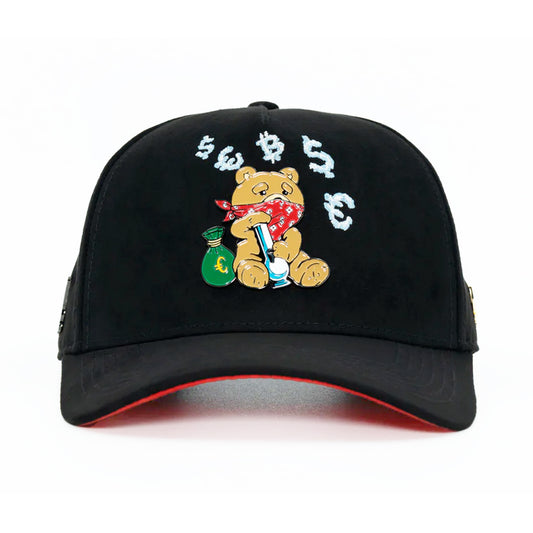 GORRA CASH ONLY TEDDY IS BURNING CURVA