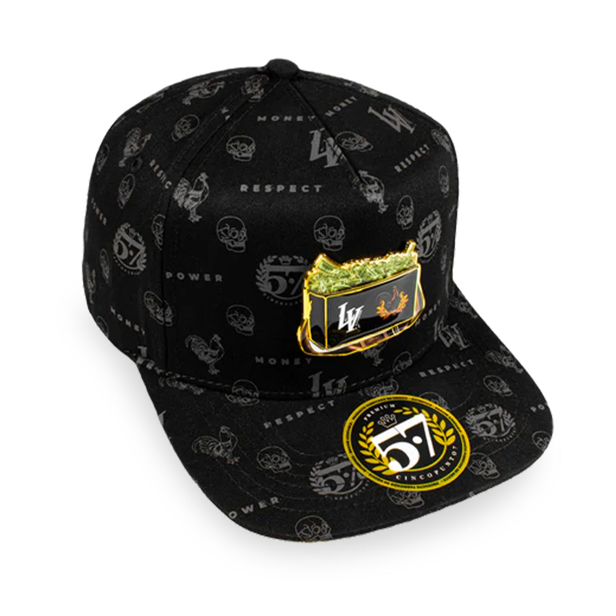 GORRA CINCOPUNTO7 MONEY BAG LV BLACK