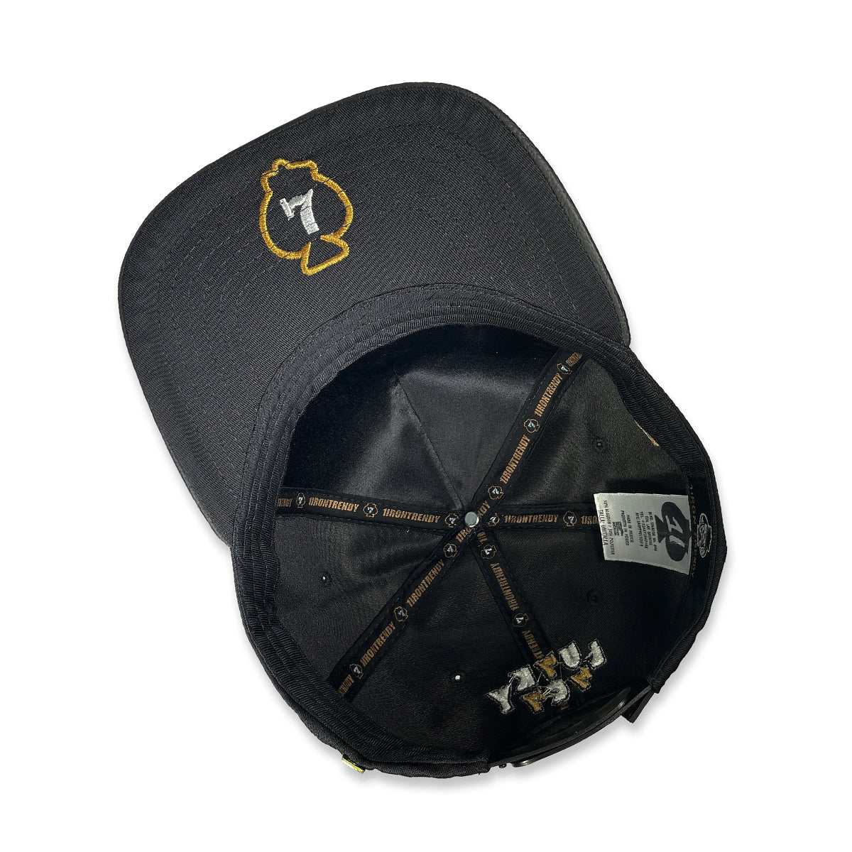 GORRA 1IRON TRENDY DADOS LUCKY GOLD