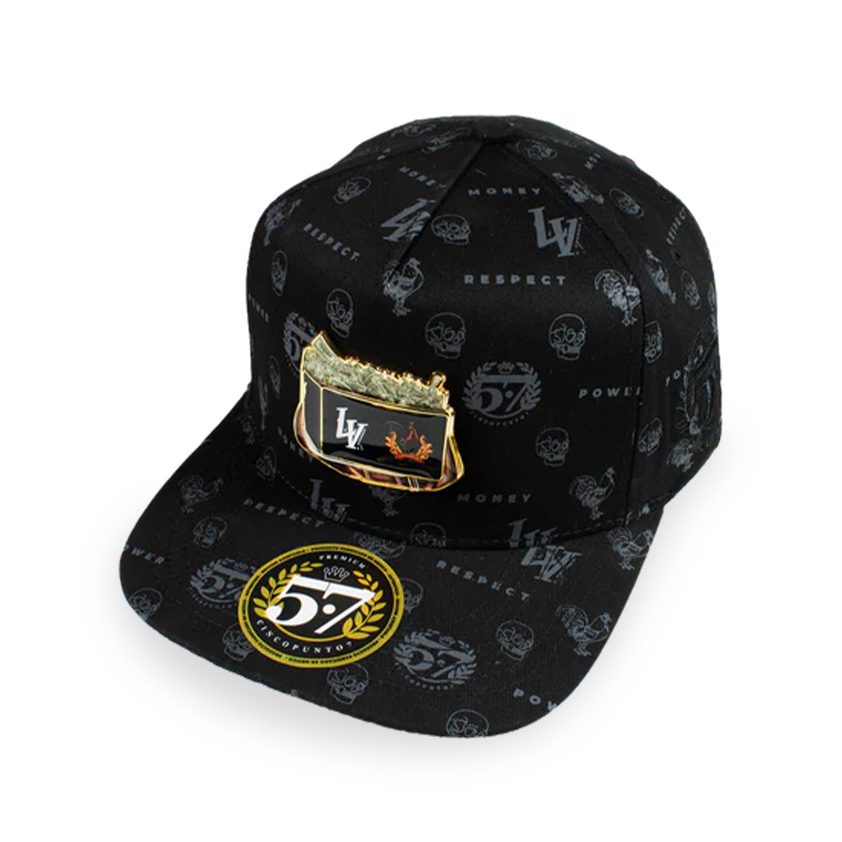 GORRA CINCOPUNTO7 MONEY BAG LV BLACK