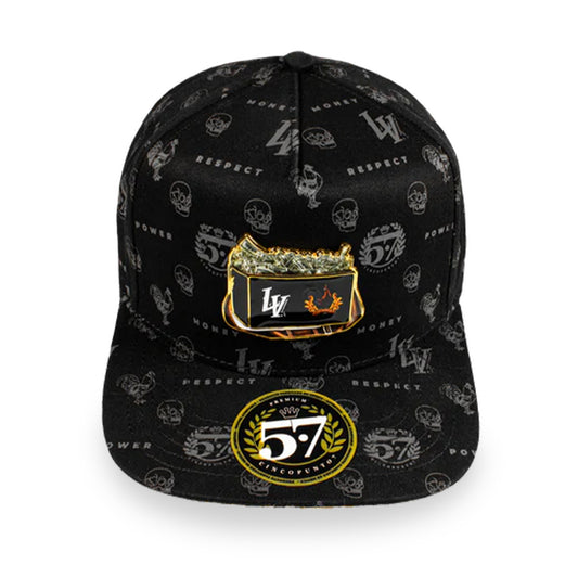 GORRA CINCOPUNTO7 MONEY BAG LV BLACK