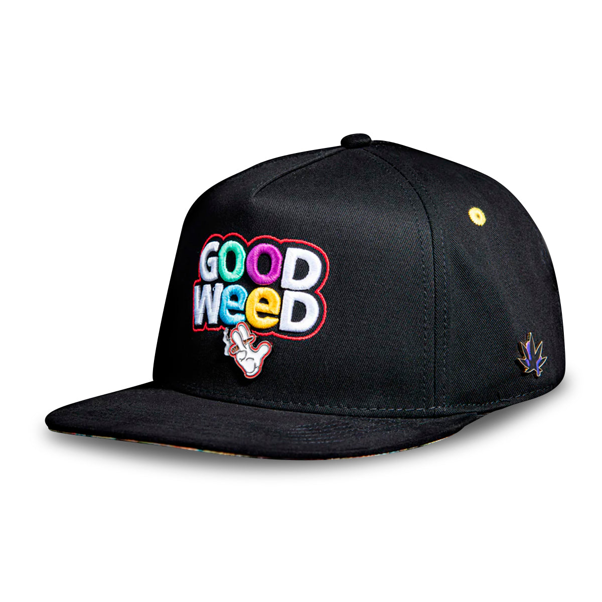 GORRA CASH ONLY GOOD WEED BLACK