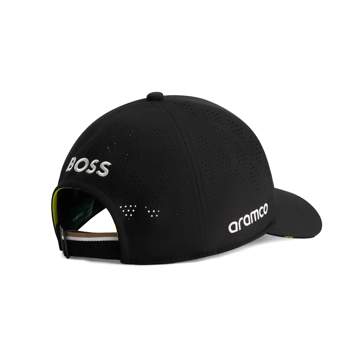 GORRA F1 TEAM ASTON MARTIN FERNANDO ALONSO NEGRO 2025