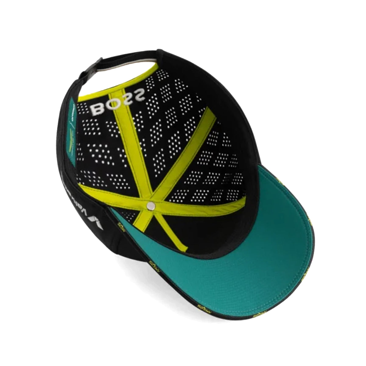 GORRA F1 TEAM ASTON MARTIN FERNANDO ALONSO NEGRO 2025