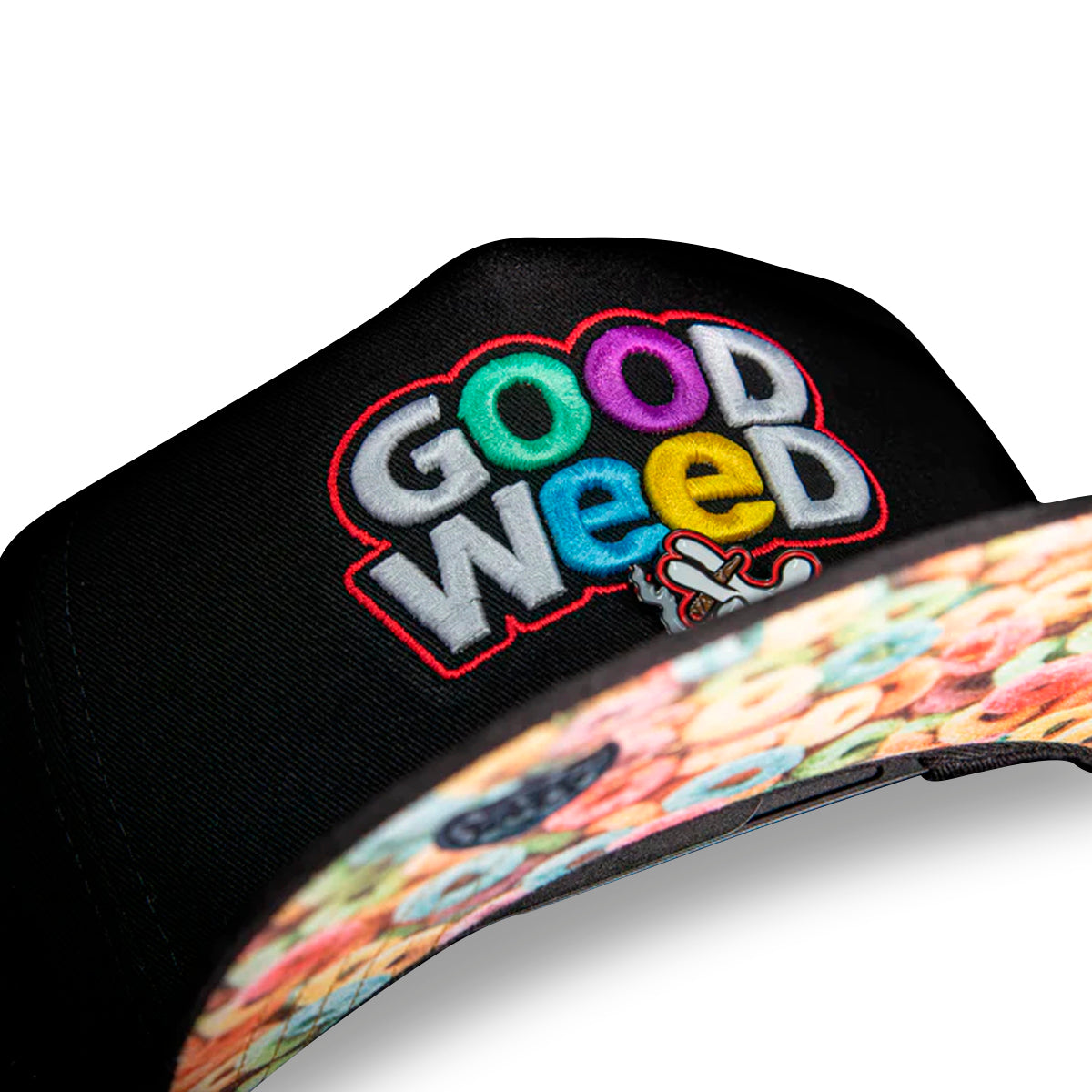 GORRA CASH ONLY GOOD WEED BLACK