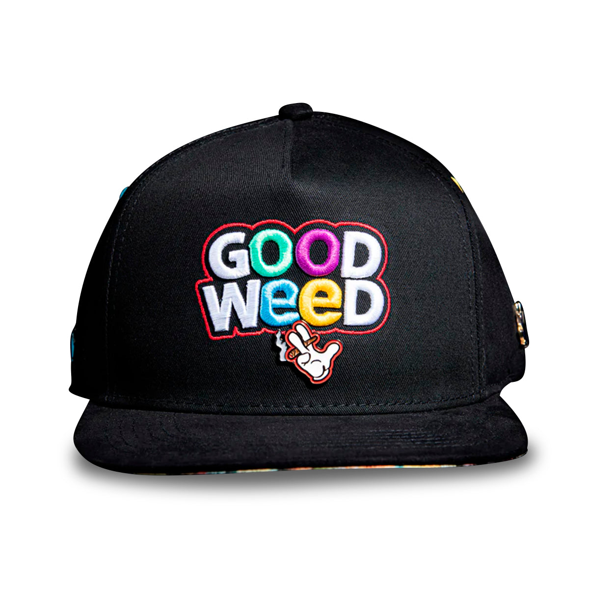 GORRA CASH ONLY GOOD WEED BLACK