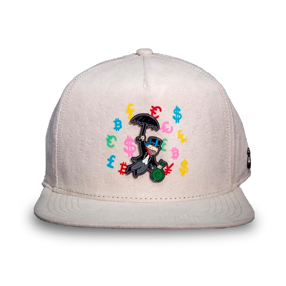 GORRA CASH ONLY MONOPOLY FULLPRINT BEIGE