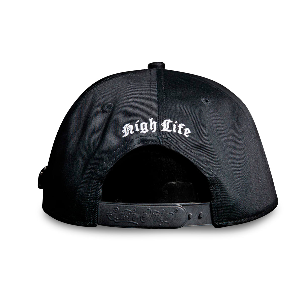 GORRA CASH ONLY DON GATO NEGRA