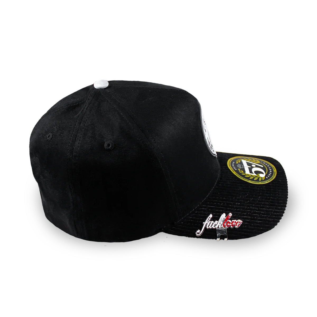 GORRA CINCOPUNTO7 FAKE LOVE ANGEL WORLD BLACK