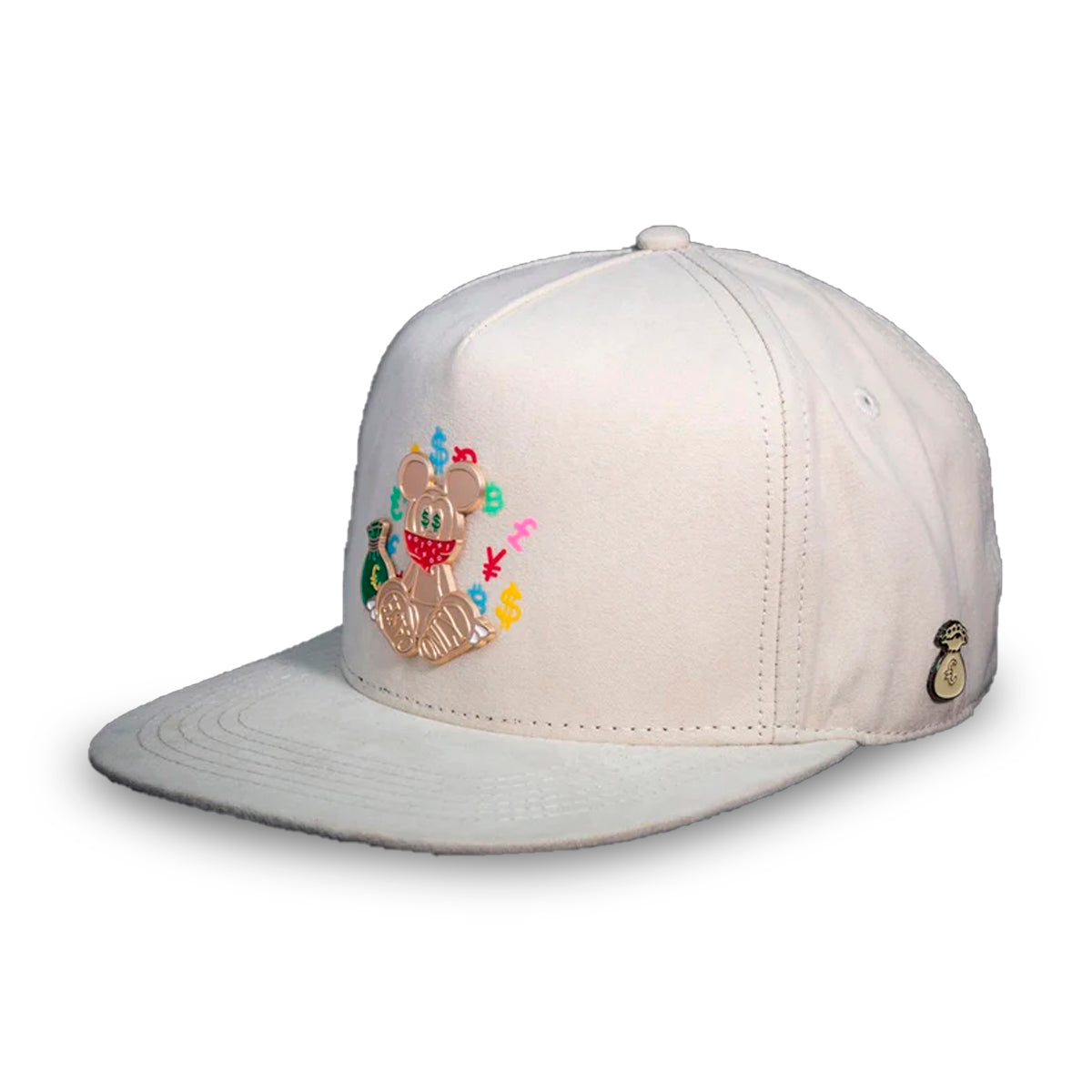 GORRA CASH ONLY RICH MOUSE BEIGE