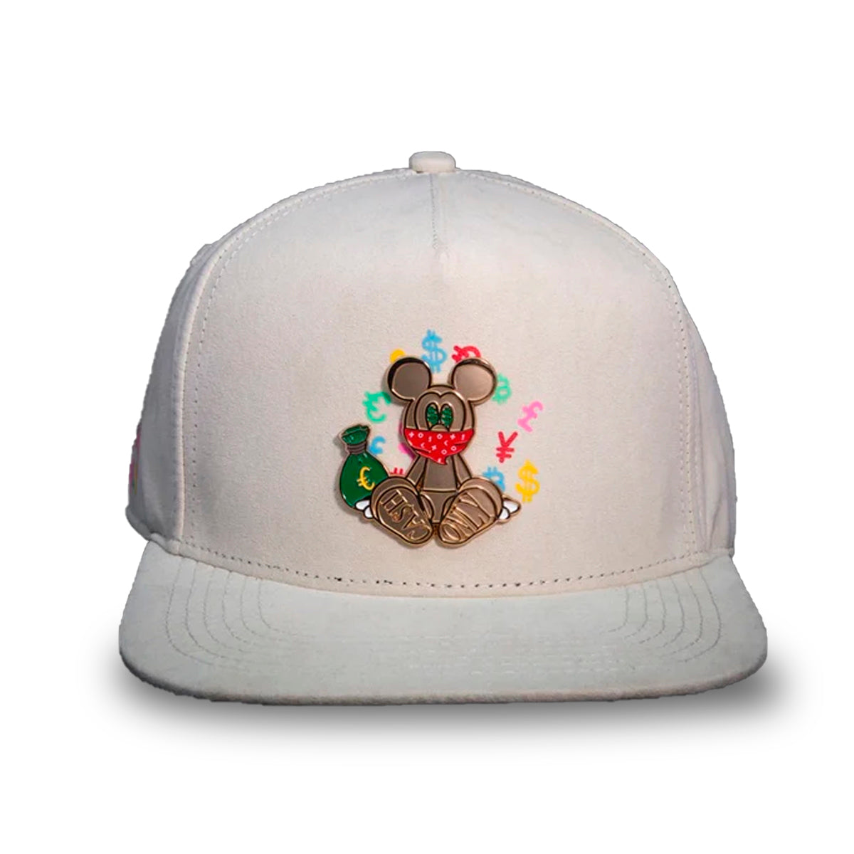 GORRA CASH ONLY RICH MOUSE BEIGE