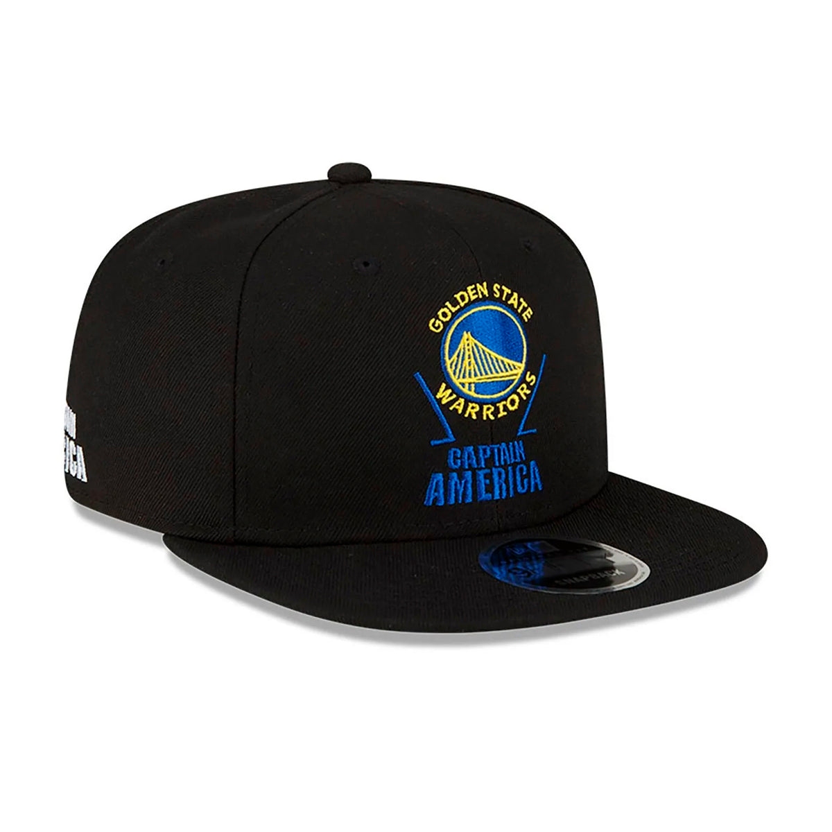 GORRA NEW ERA GOLDEN STATE WARRIORS X MARVEL 9FIFTY SNAPBACK CAPTAIN AMERICA