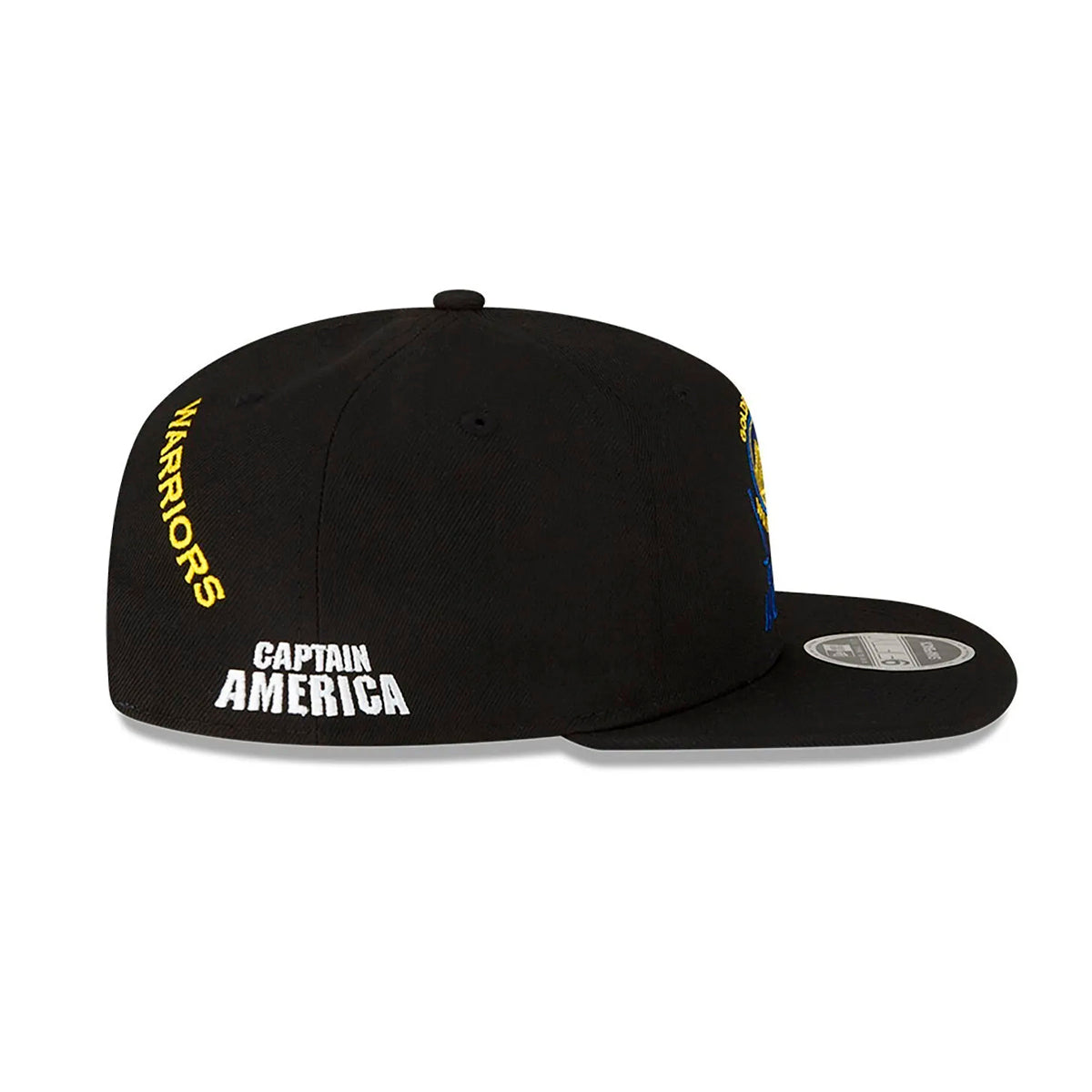 GORRA NEW ERA GOLDEN STATE WARRIORS X MARVEL 9FIFTY SNAPBACK CAPTAIN AMERICA