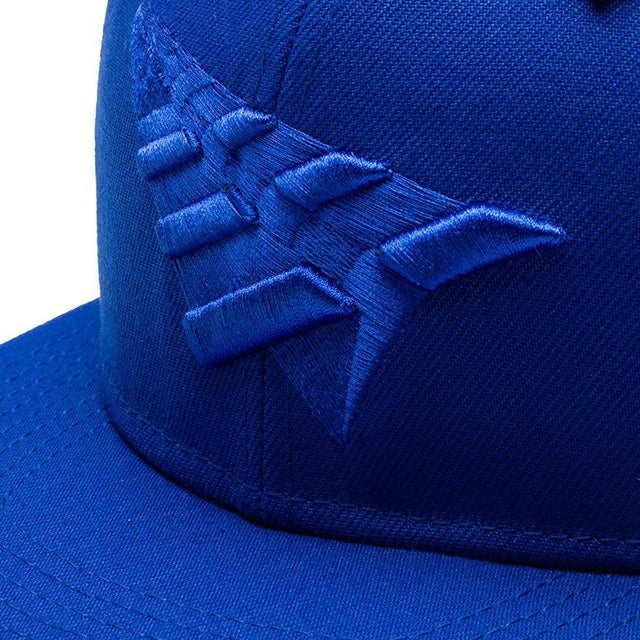 GORRA NEW ERA X PAPER PLANES BLACKOUT CROWN 9FIFTY BLUE