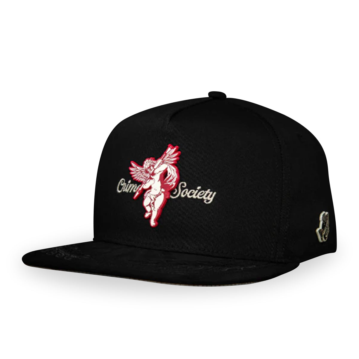 GORRA CASH ONLY RED ANGEL IN BLACK BASEBALL