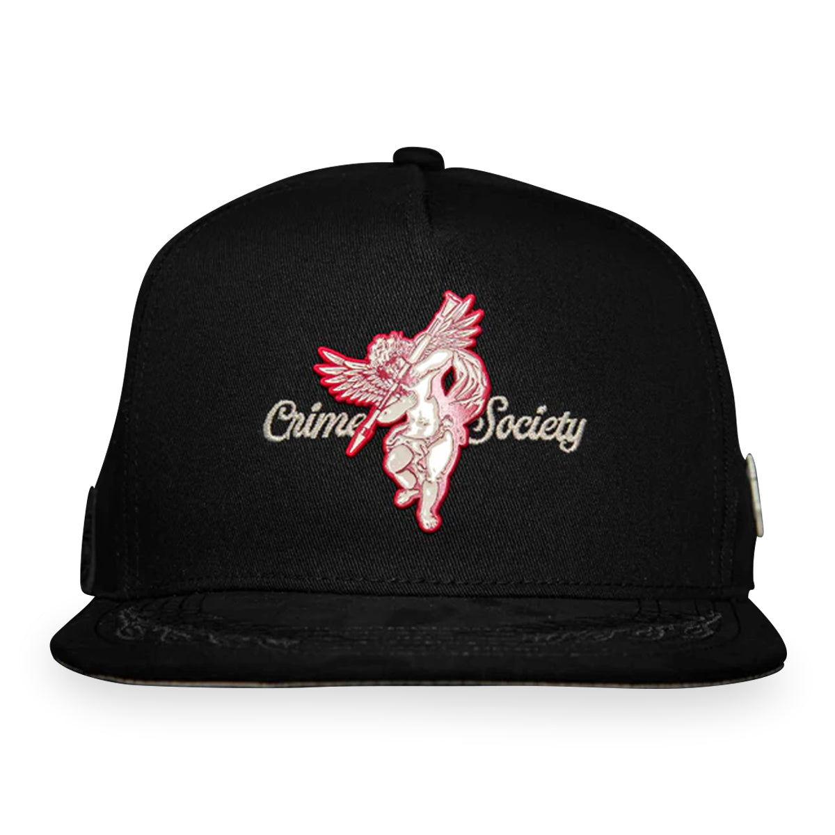 GORRA CASH ONLY RED ANGEL IN BLACK BASEBALL