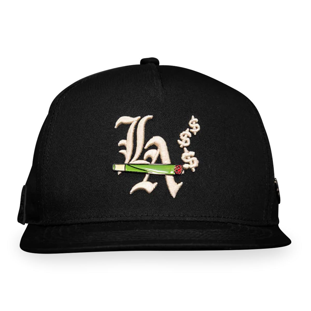 GORRA CASH ONLY LA SMOKE PORRO IN WHITE BASEBALL