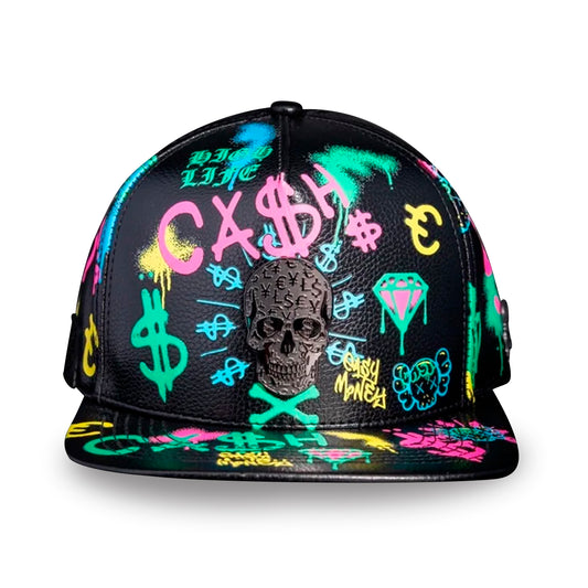 GORRA CASH ONLY NEW SKULL FULL PRINT SKIN