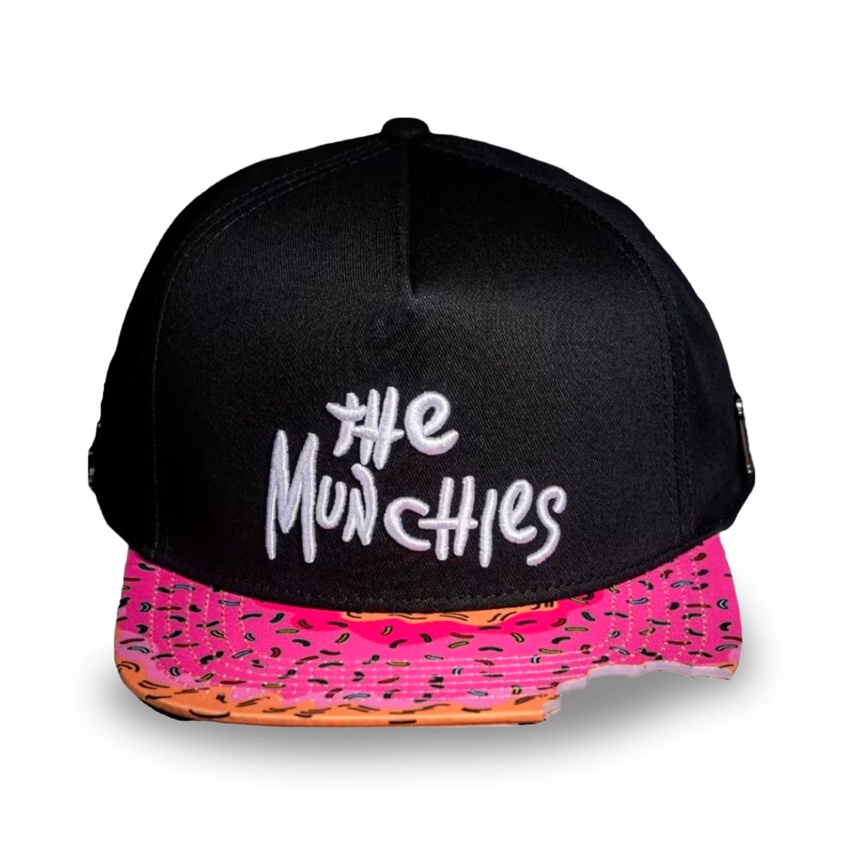 GORRA CASH ONLY MUNCHIES BLACK PLANA