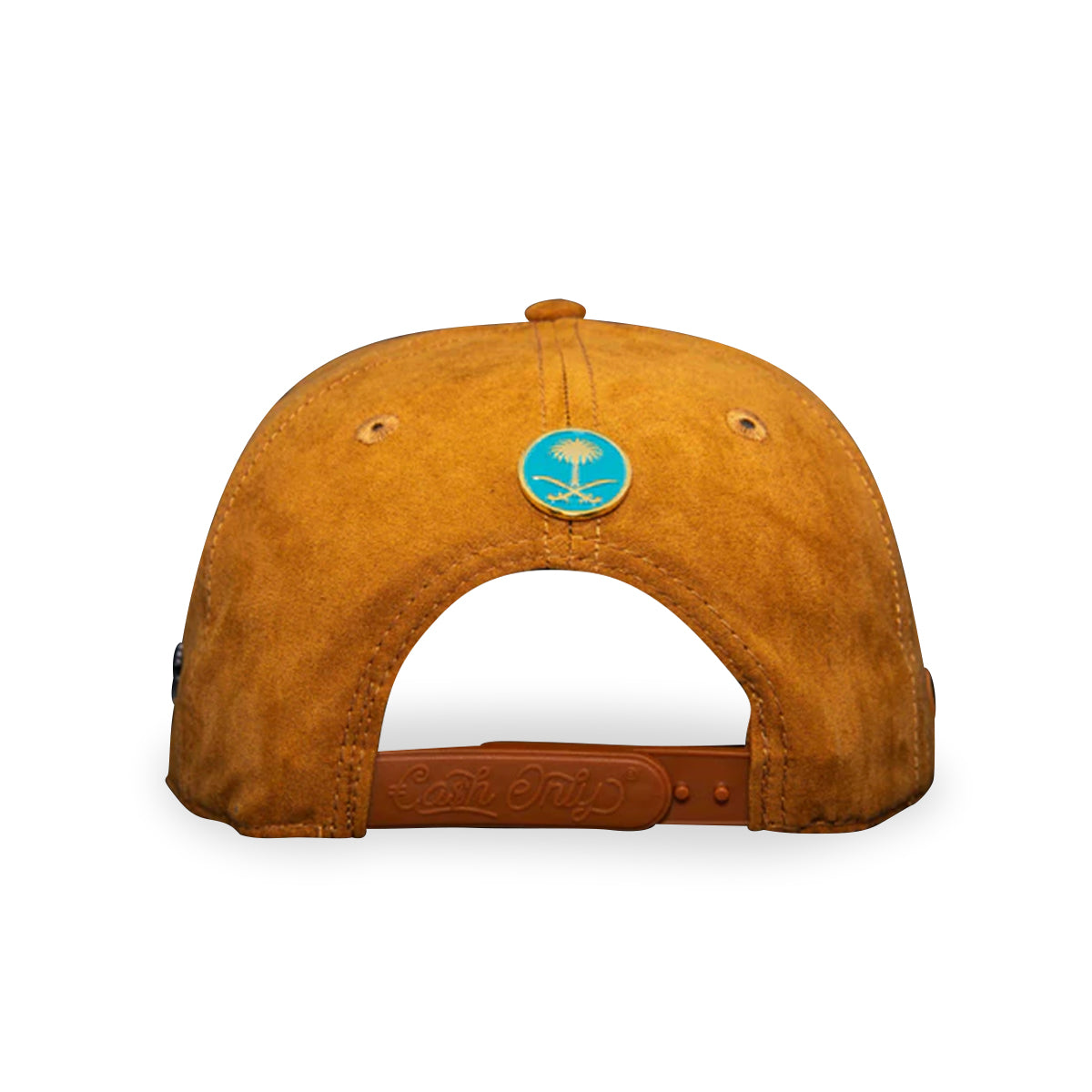 GORRA CASH ONLY CAMEL DESERT IN SUEDE SNAPBACK