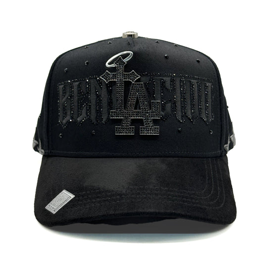 GORRA BIG BOSS LA BENDECIDO CRUZ BLACK