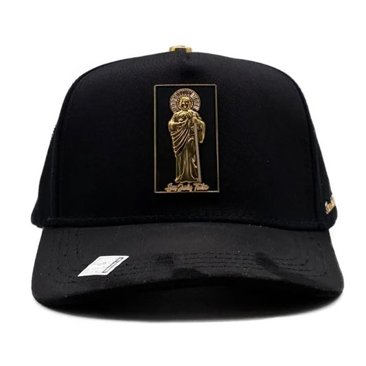 GORRA BIG BOSS SAN JUDAS BLACK GOLD