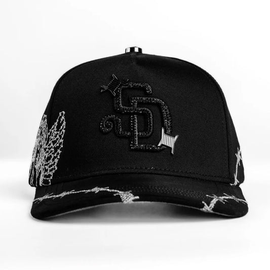 GORRA BIG BOSS SAN DIEGO ANGEL BLACK