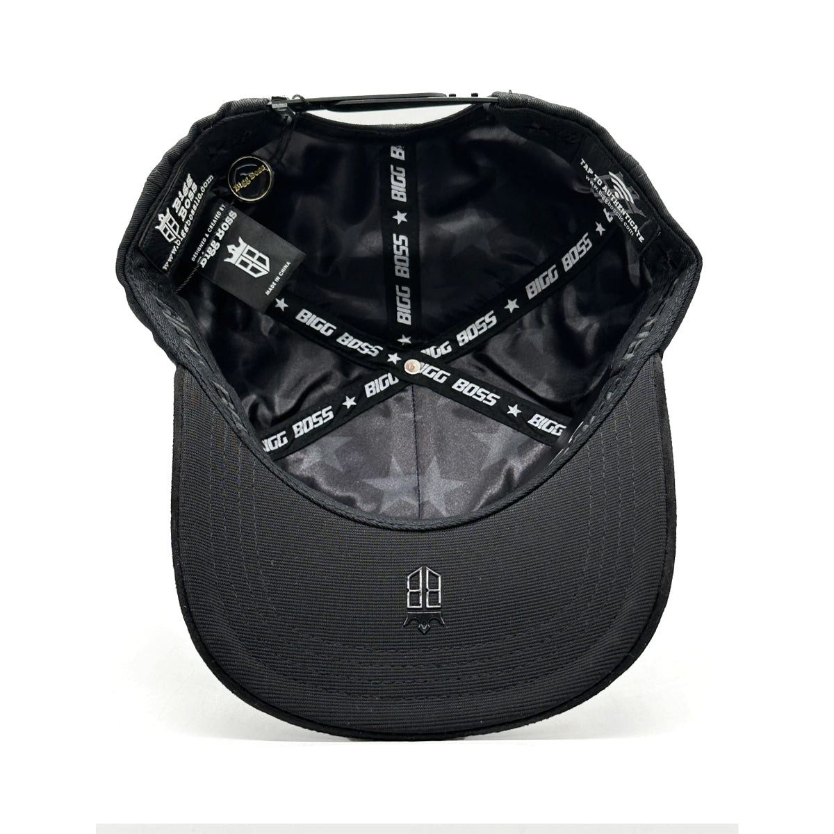 GORRA BIG BOSS AMIRI CRISTAL TOTAL BLACK