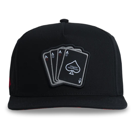 GORRA JC HATS POKER BLACK 1357