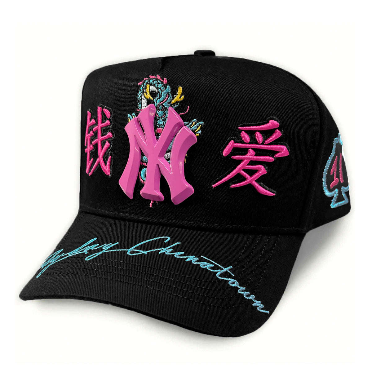 GORRA 1IRON TRENDY NY CHINATOWN BLACK