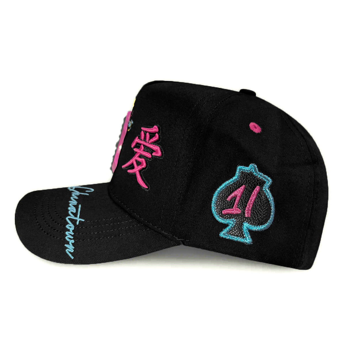 GORRA 1IRON TRENDY NY CHINATOWN BLACK
