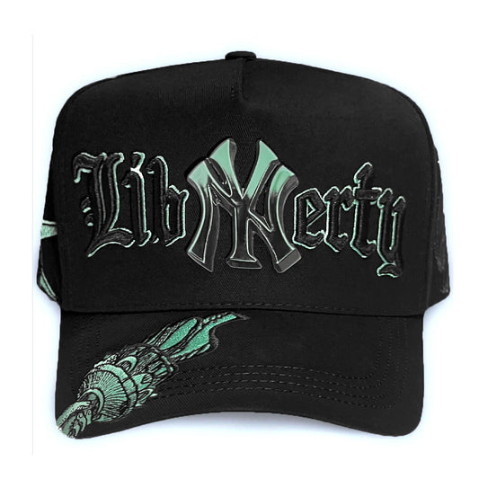 GORRA 1IRON TRENDY NY LIBERTY GREEN