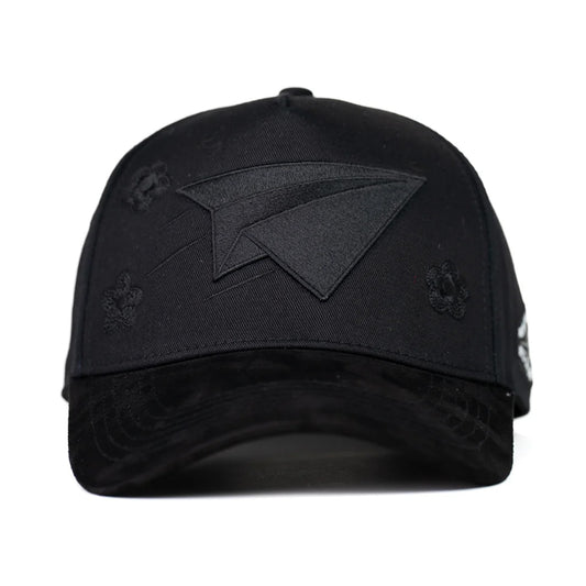 GORRA PROBLEMATIC PAPERPLANE BLACK