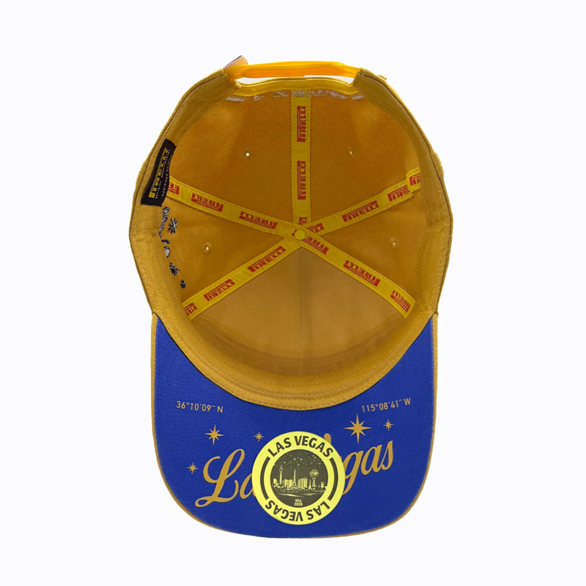 GORRA F1 TEAM PIRELLI PODIUM LAS VEGAS GP 2025 OFICIAL