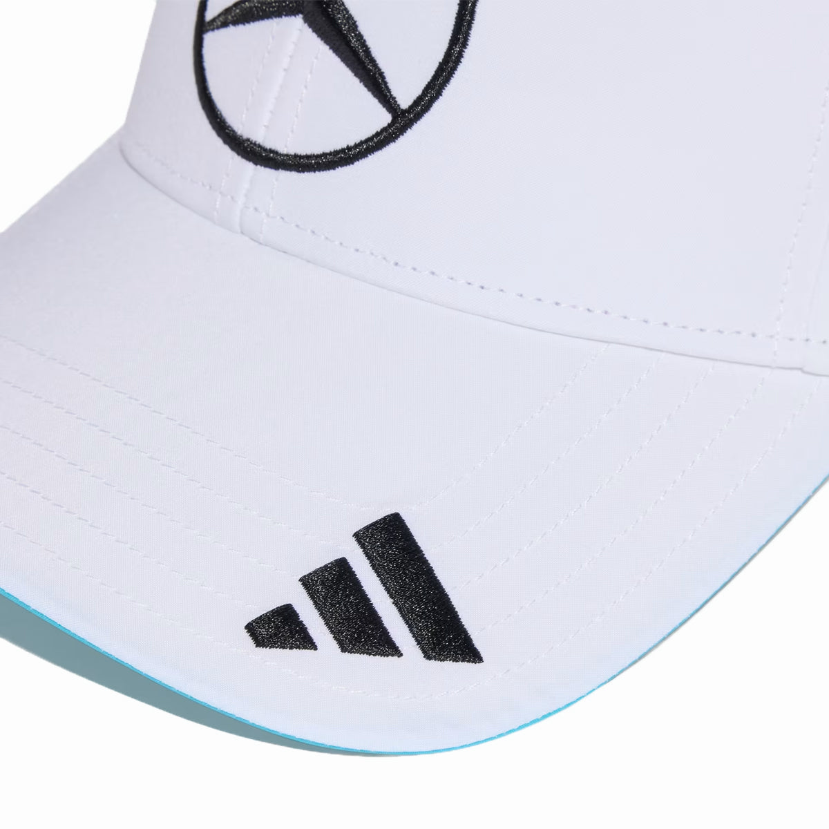 GORRA ADIDAS MERCEDES AMG PETRONAS F1 TEAM GEORGE RUSSELL WHITE