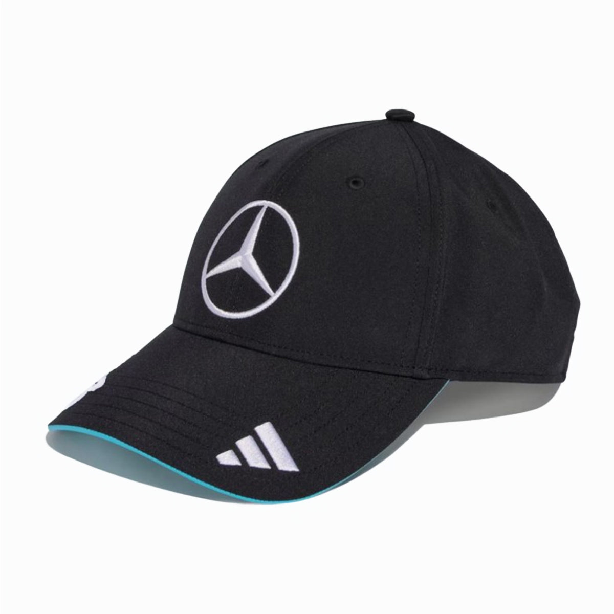 GORRA ADIDAS MERCEDES AMG PETRONAS F1 TEAM GEORGE RUSSELL BLACK