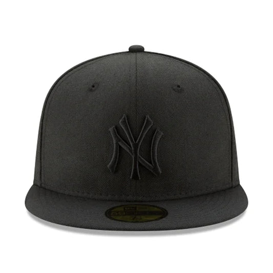 GORRA NEW ERA NEW YORK 59FIFTY CERRADA BLACK ON BLACK