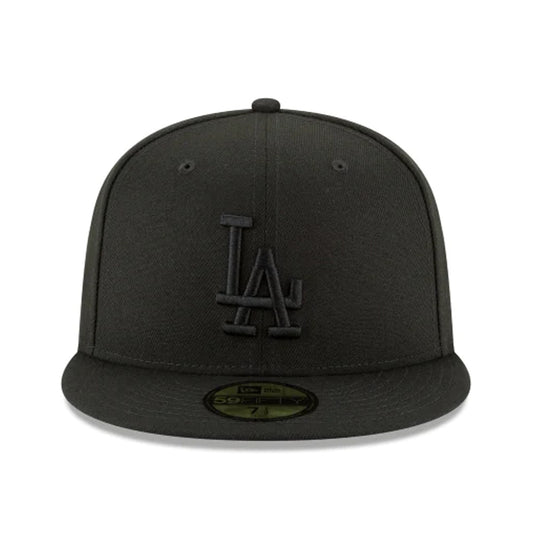 GORRA NEW ERA LOS ANGELES DODGERS 59FIFTY CERRADA BLACK ON BLACK