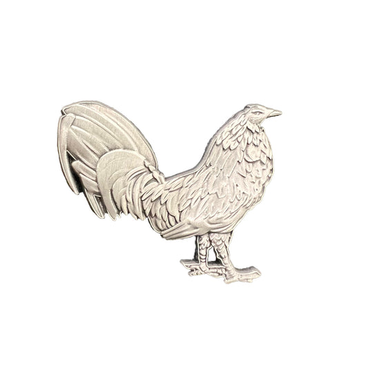 PIN M-CAPS GALLO SILVER