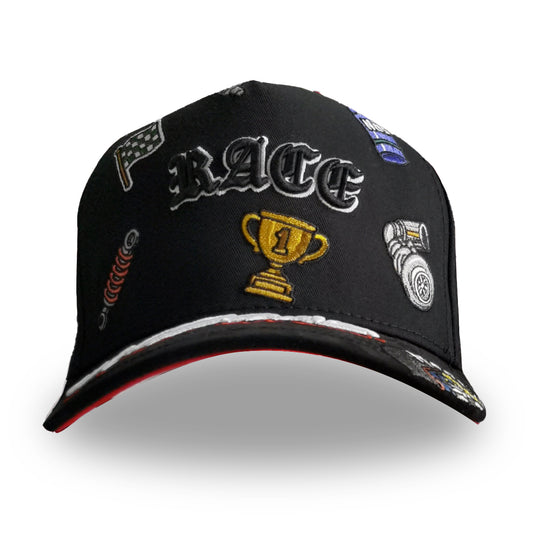 GORRA TOTO CAPS ONDGAS ALL OLVER BLK******ADICIONALES FULLSET