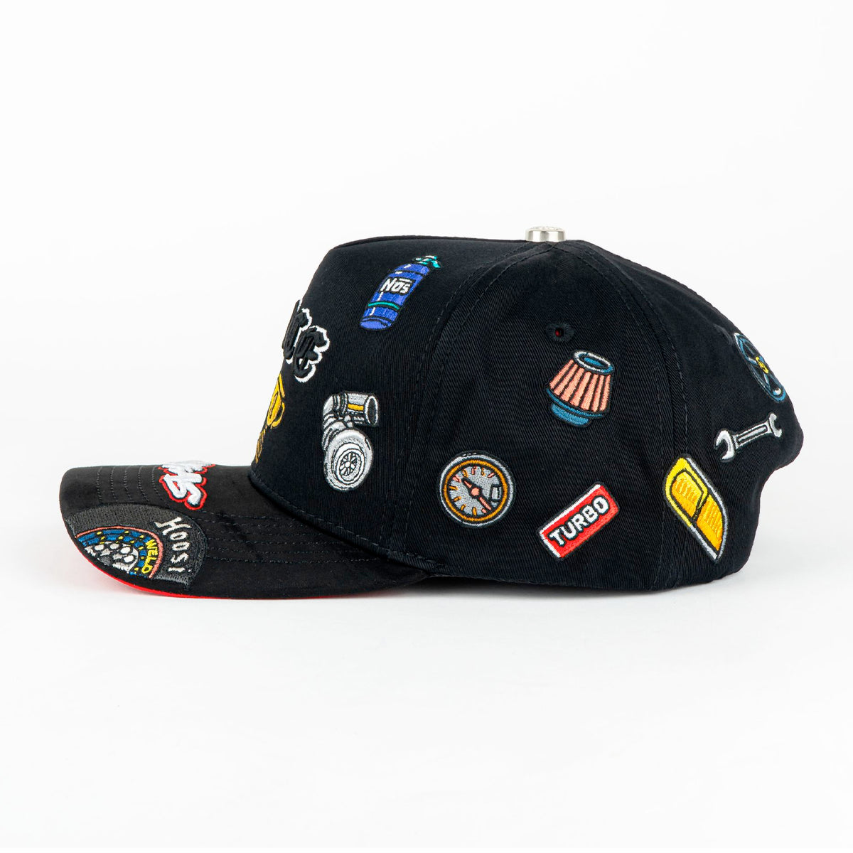 GORRA TOTO CAPS ONDGAS ALL OLVER BLK******ADICIONALES FULLSET