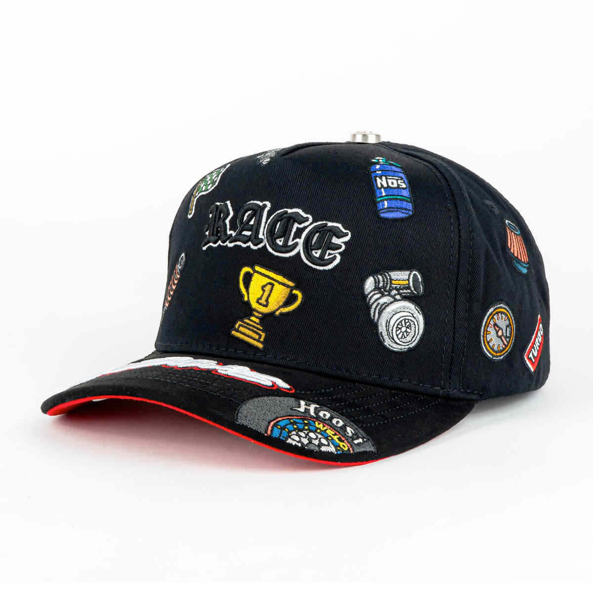 GORRA TOTO CAPS ONDGAS ALL OLVER BLK******ADICIONALES FULLSET