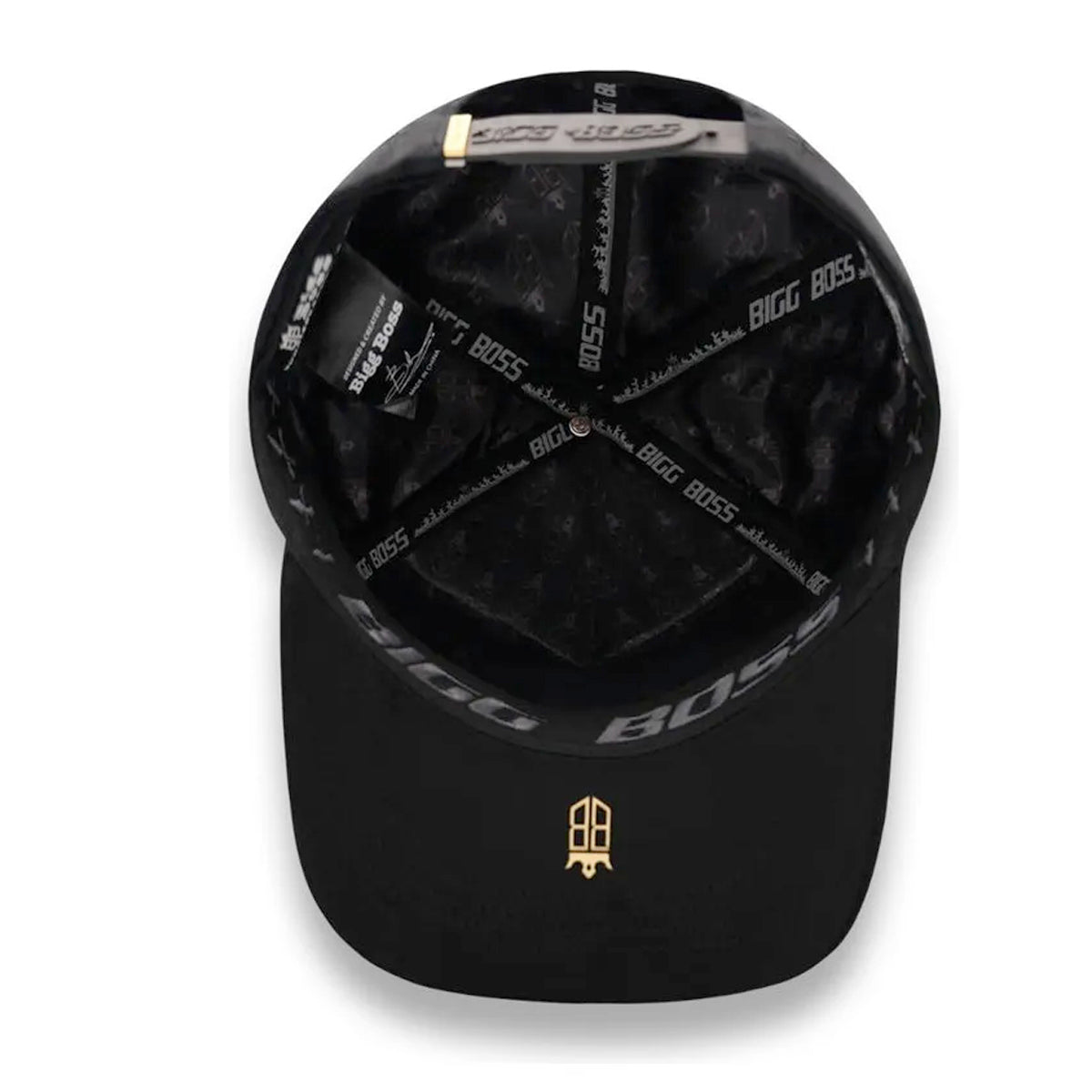 GORRA BIGBOSS CRUZ GOLD BLACK LIMITED EDITION