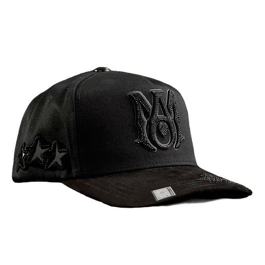 GORRA BIGBOSS AMIRI FULL  BLACK LIMITED EDITION