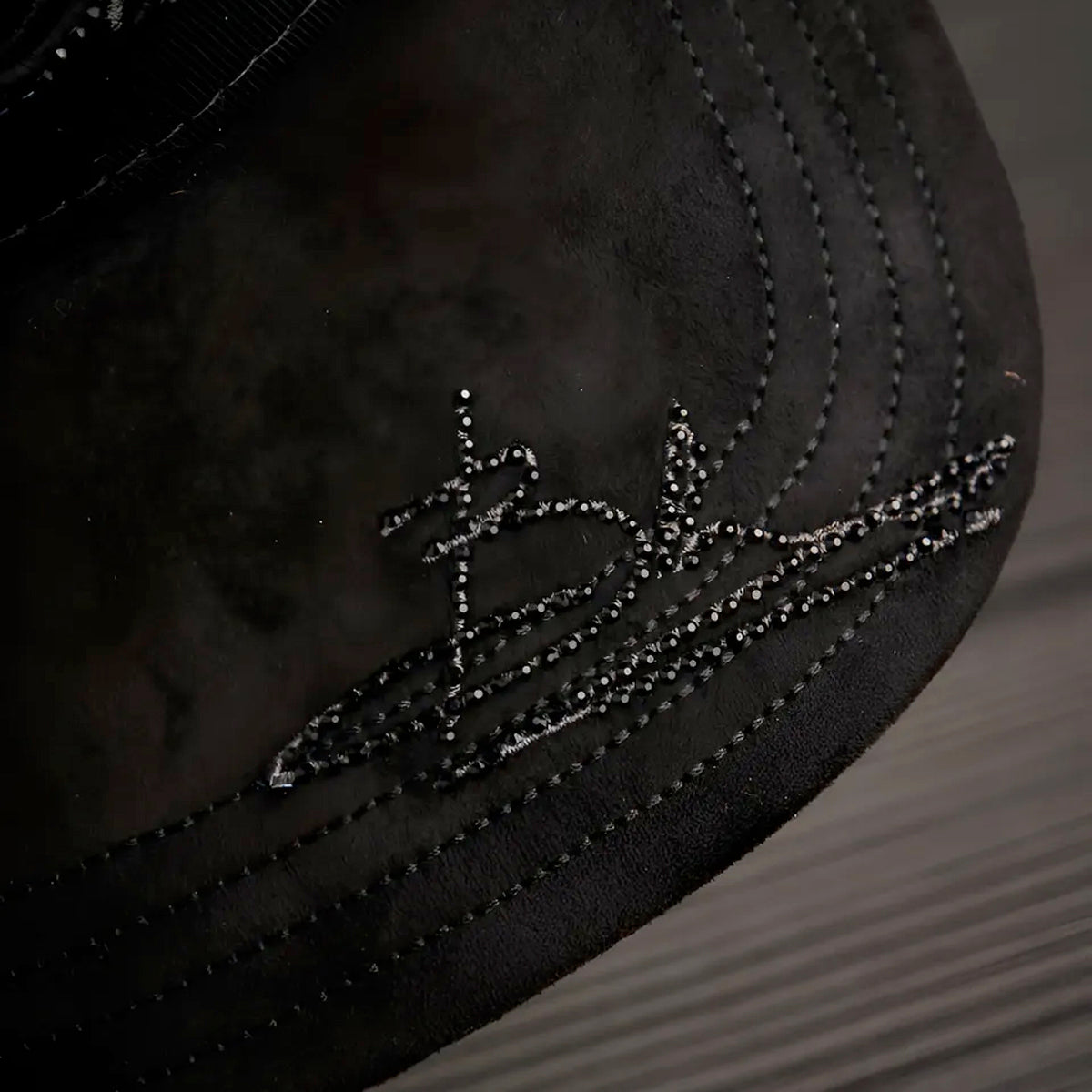 GORRA BIGBOSS AMIRI FULL  BLACK LIMITED EDITION