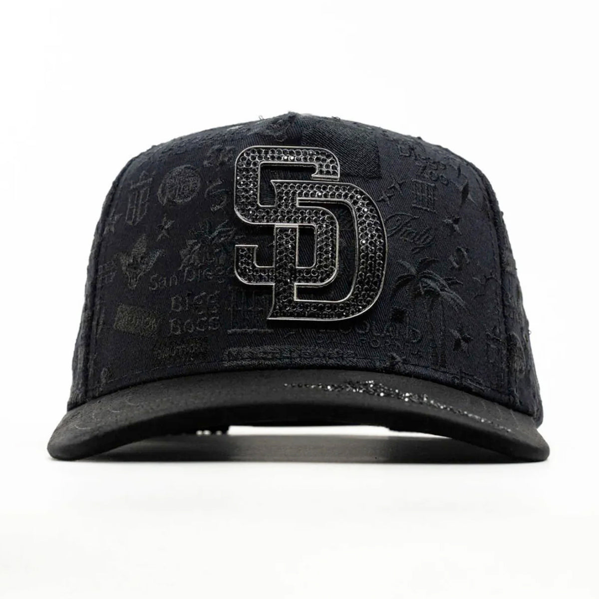 GORRA BIGBOSS SAN DIEGO BLACK LIMITED EDITION