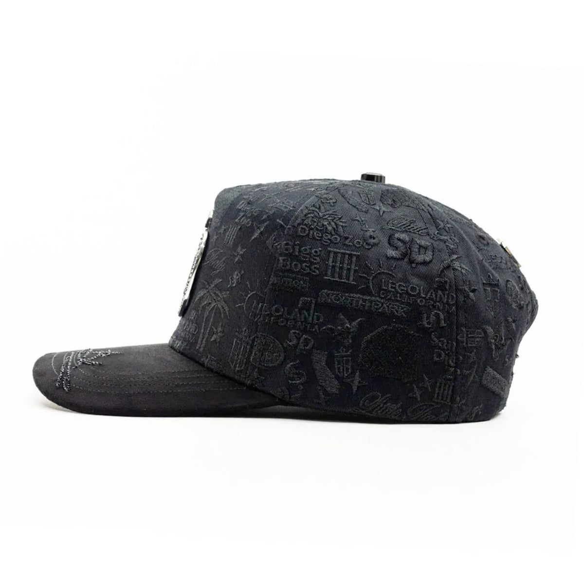 GORRA BIGBOSS SAN DIEGO BLACK LIMITED EDITION